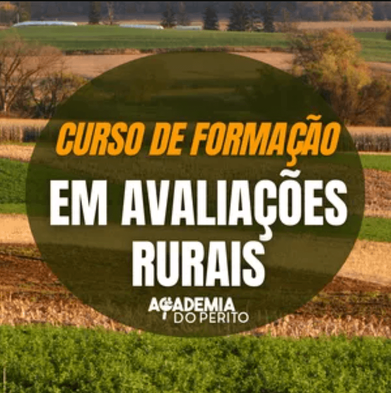 Capa do curso Perícia em Avaliações Rurais